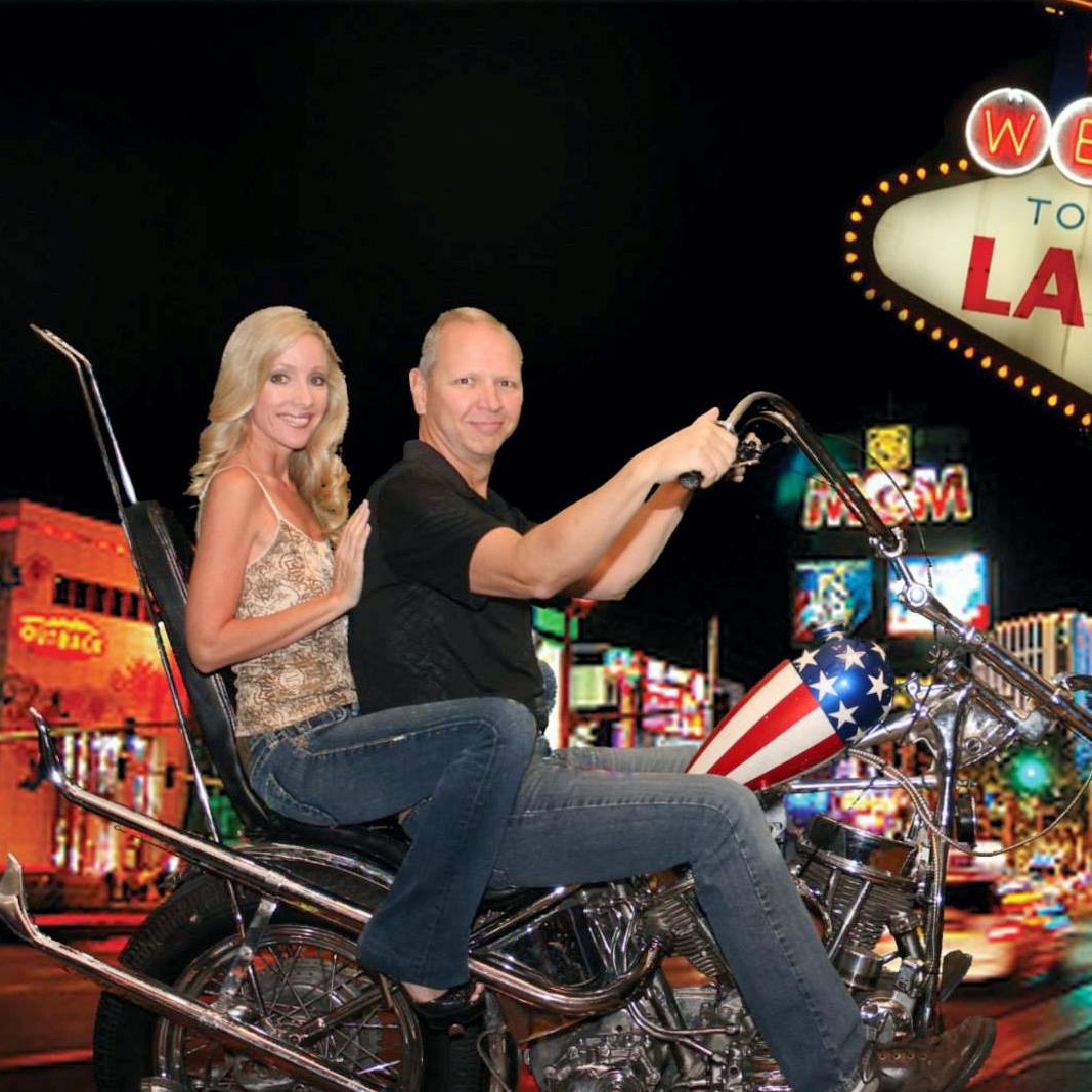 Vegas Baby! | Renewing Vows | by Sherri Tilley | Sherri Tilley, Scott Tilley | Harley Davidson Cafe | Las Vegas, NV