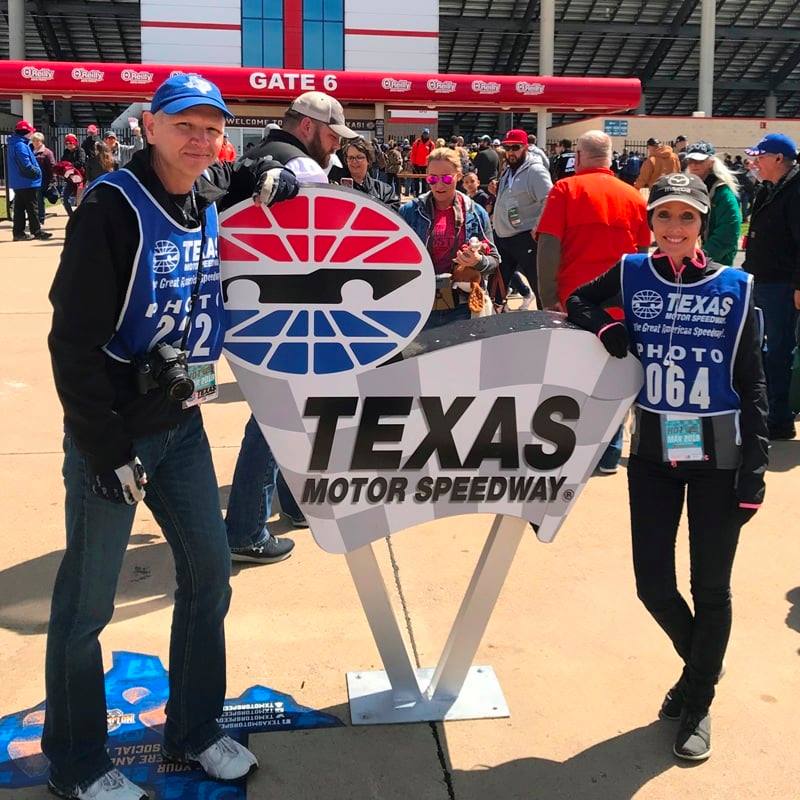 Sherri Tilley and Scott Tilley | Texas Motor Speedway